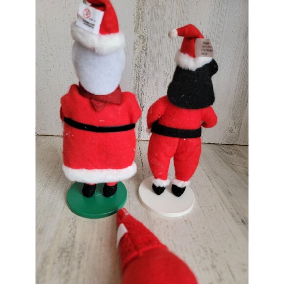 Unique felt Santa Claus woman kid Miss Claus figure decor ornament - Picture 6 of 6